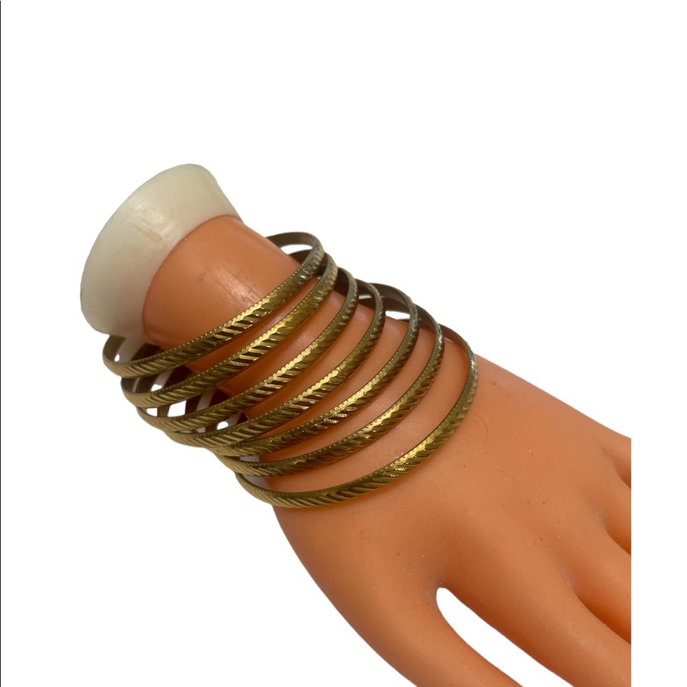 Seven Bracelets Stainless Steel Semanario